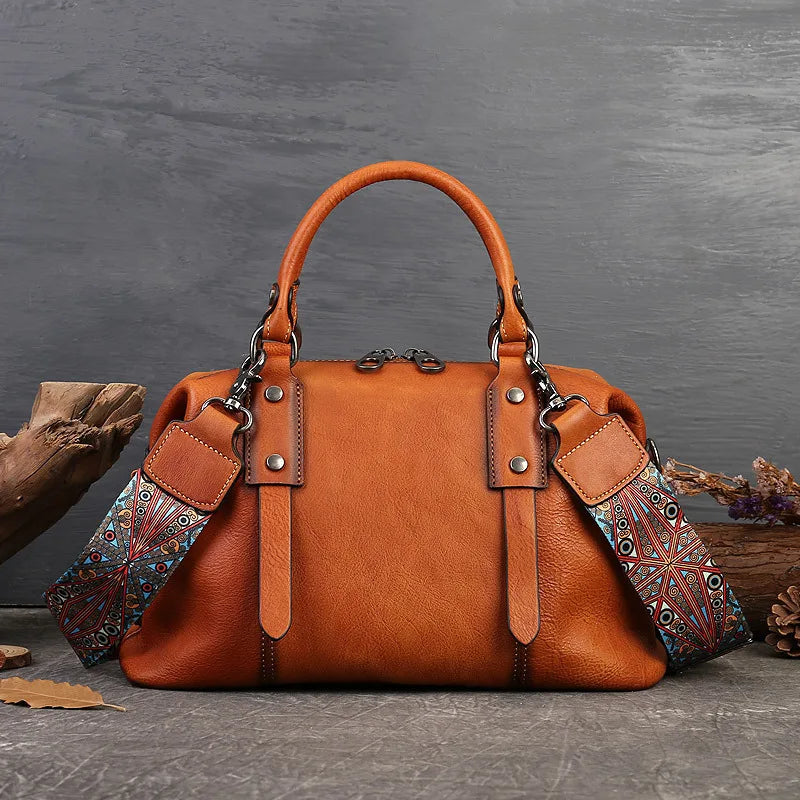 MOTAORA Genuine Leather Shoulder Bags For Women/ Handbags 2024 New Luxury Designer Vintage Lady Handbag /Casual Tote Women's Bag