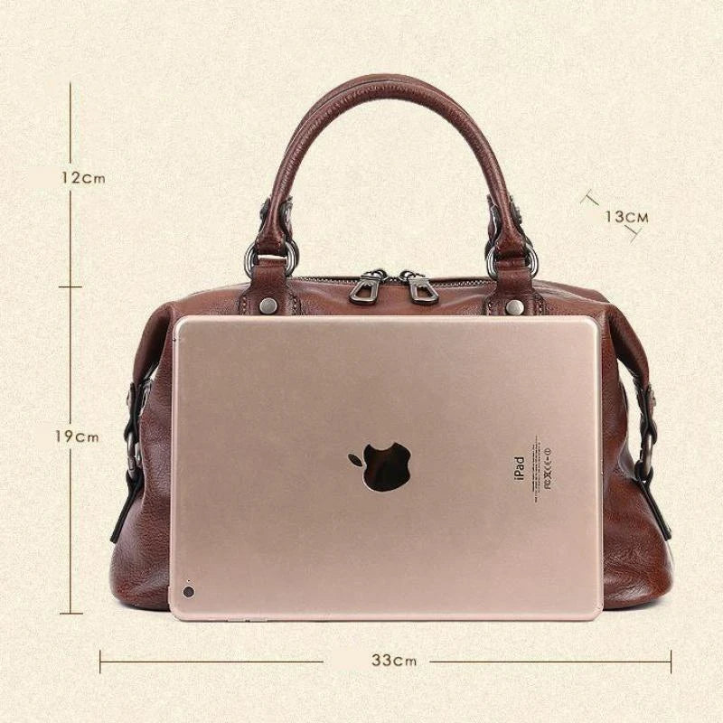 MOTAORA Genuine Leather Shoulder Bags For Women/ Handbags 2024 New Luxury Designer Vintage Lady Handbag /Casual Tote Women's Bag