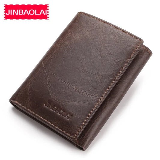 JINBAOLAI / Men's leather Wallets