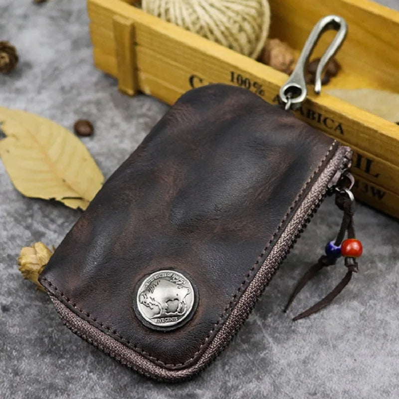 Leather Key Wallet/ Key Organizer